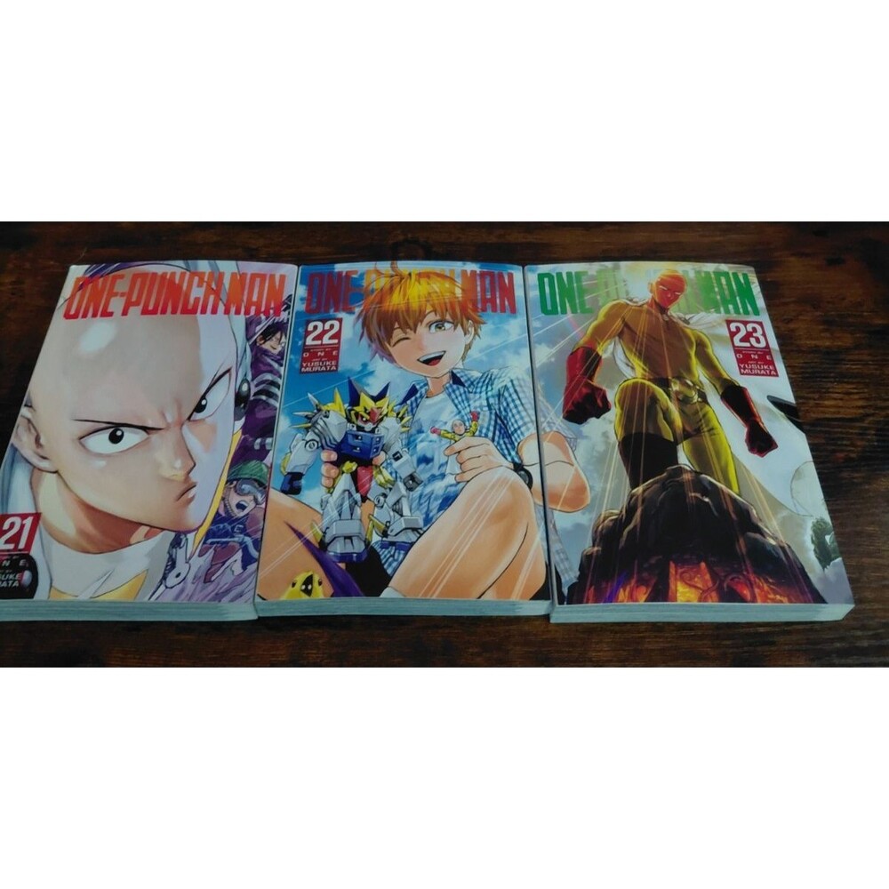 One-Punch Man Vol. 21-23 Manga Lot TPB English ONE/Murata Saitama
